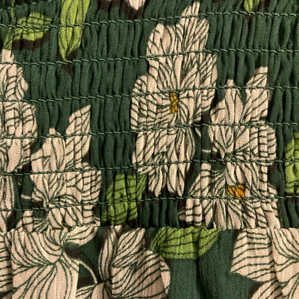 Draper James Smocked Woven Top/Blouse - Picture 7 of 12